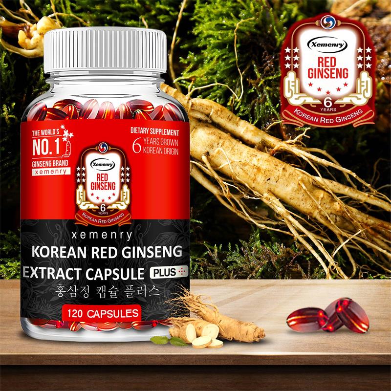 Valerian Root Capsule - مكمل الجينسنغ الأحمر الكوري - يدعم