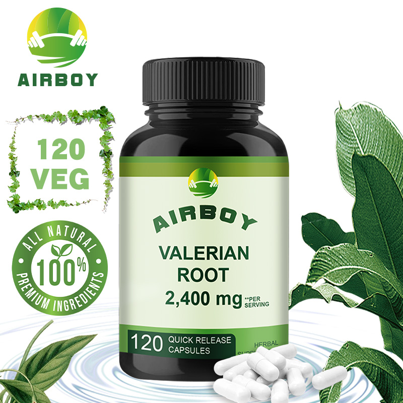 Valerian Root Capsule - كبسولات جذر فاليريان - تساعد على