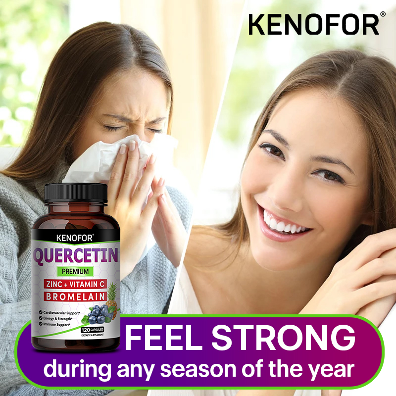 كبسولات الكيرسيتين مع البروميل - مراجعة Wellness Quercetin وسعره