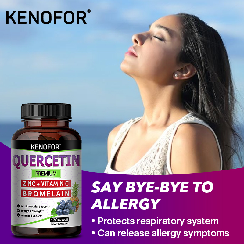 كبسولات الكيرسيتين مع البروميل - مراجعة Wellness Quercetin وسعره