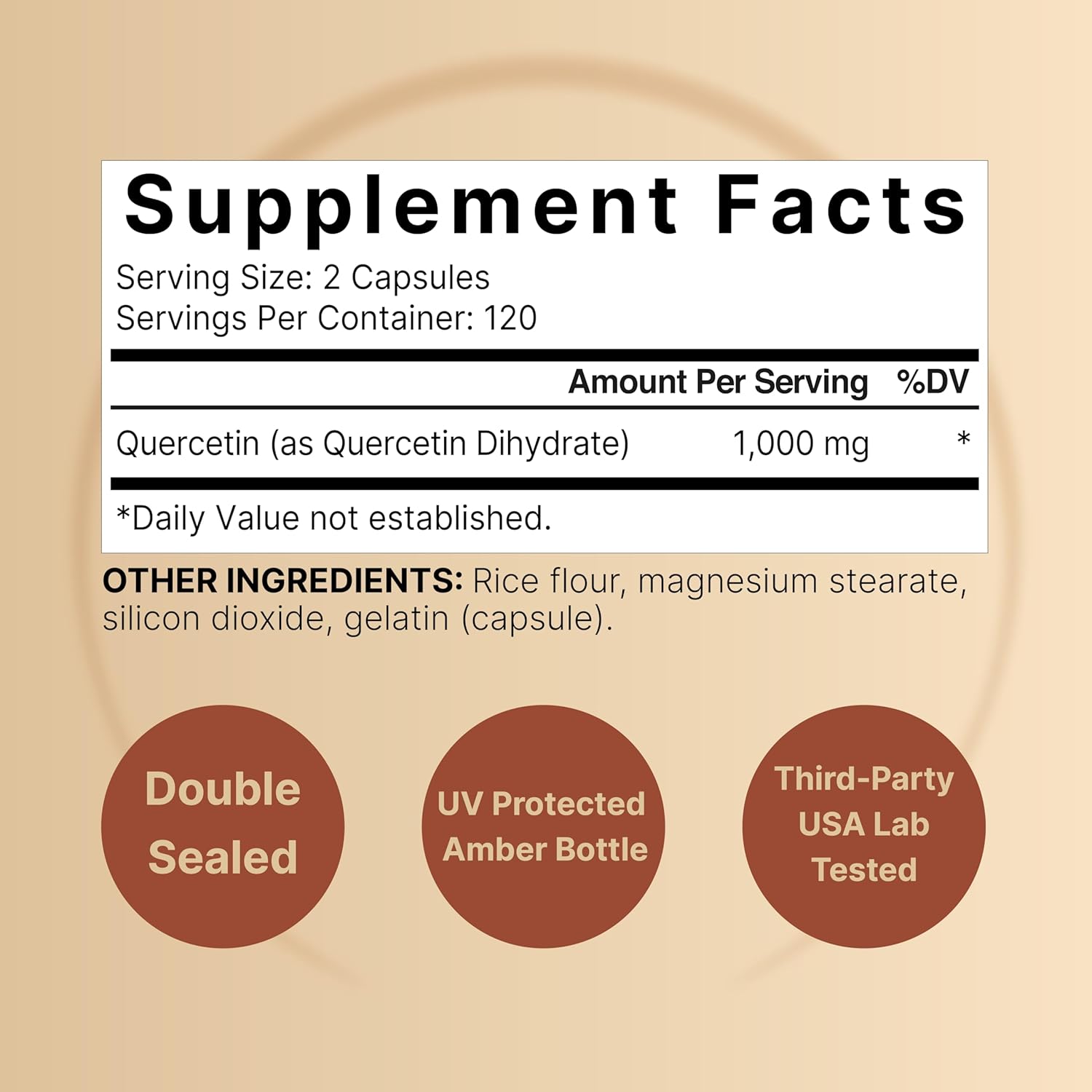 مكمل كبسولة نباتية من كيرسيتين - مراجعة Wellness Quercetin وسعره