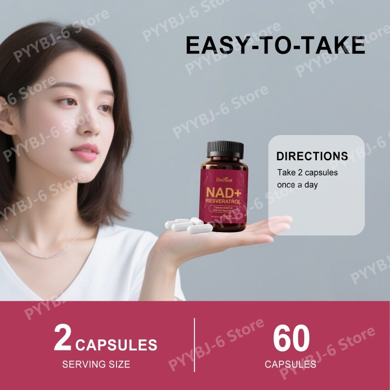 مكمل غذائي NAD+ ريسفيراترول 60 - مراجعة Wellness Quercetin وسعره