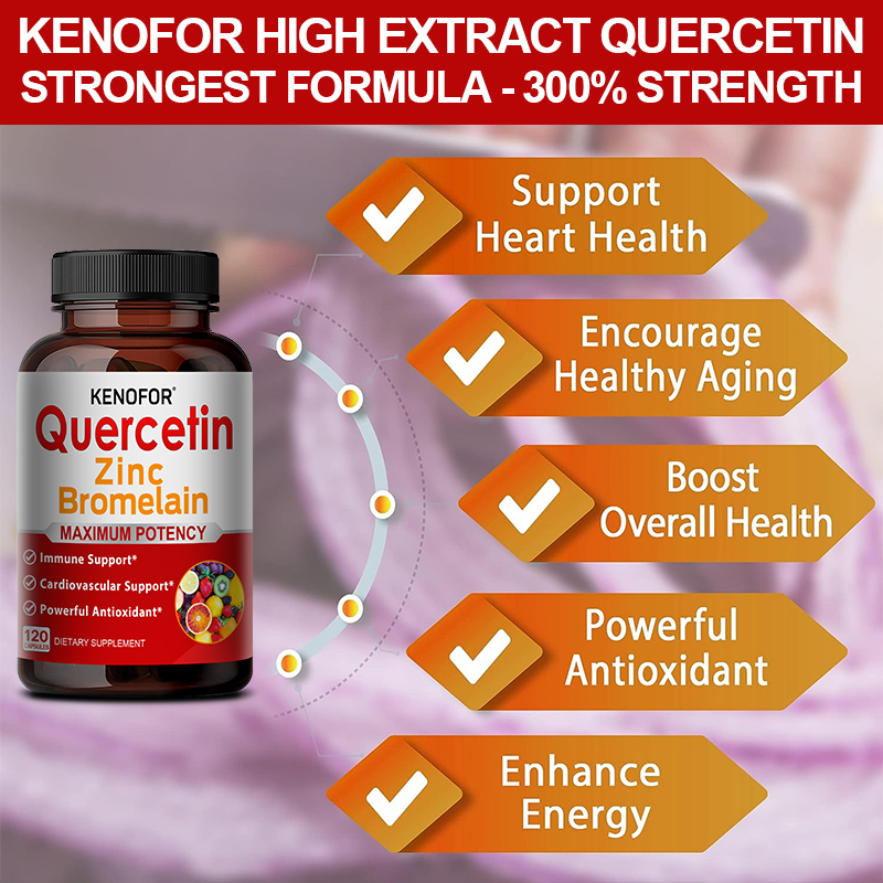 كبسولات الزنك والكيرسيتين والب - مراجعة Wellness Quercetin وسعره