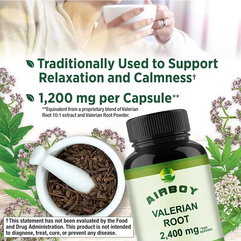 جذر فاليريان - يوفر دعمًا للنو - مراجعة Valerian Root Capsule وسعره
