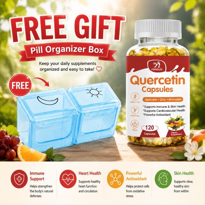كبسولات الكيرسيتين اليومية، مع - مراجعة Wellness Quercetin وسعره
