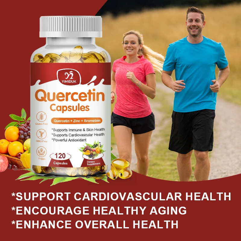 كبسولات الكيرسيتين اليومية، مع - مراجعة Wellness Quercetin وسعره