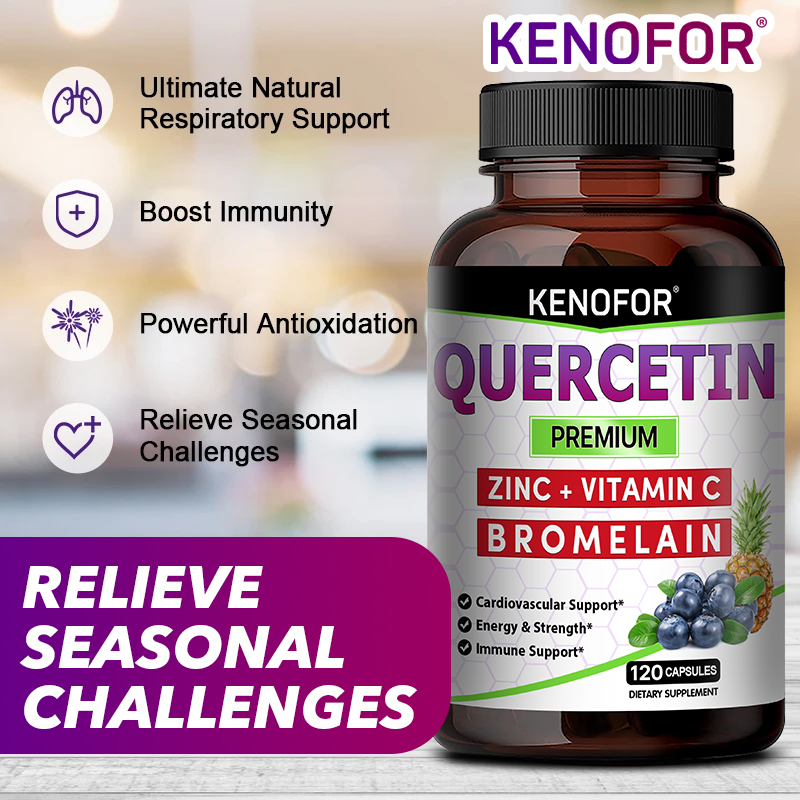 كبسولات الكيرسيتين مع البروميل - مراجعة Wellness Quercetin وسعره