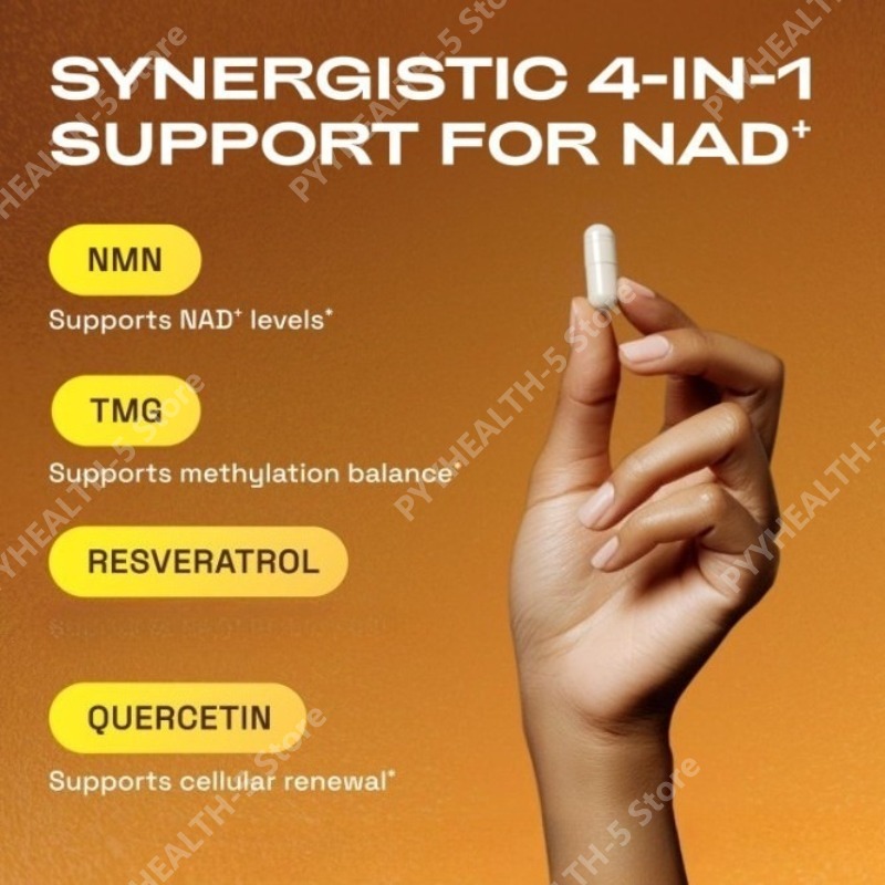 مكمل غذائي مركب NMN بتركيز 100 - مراجعة Wellness Quercetin وسعره
