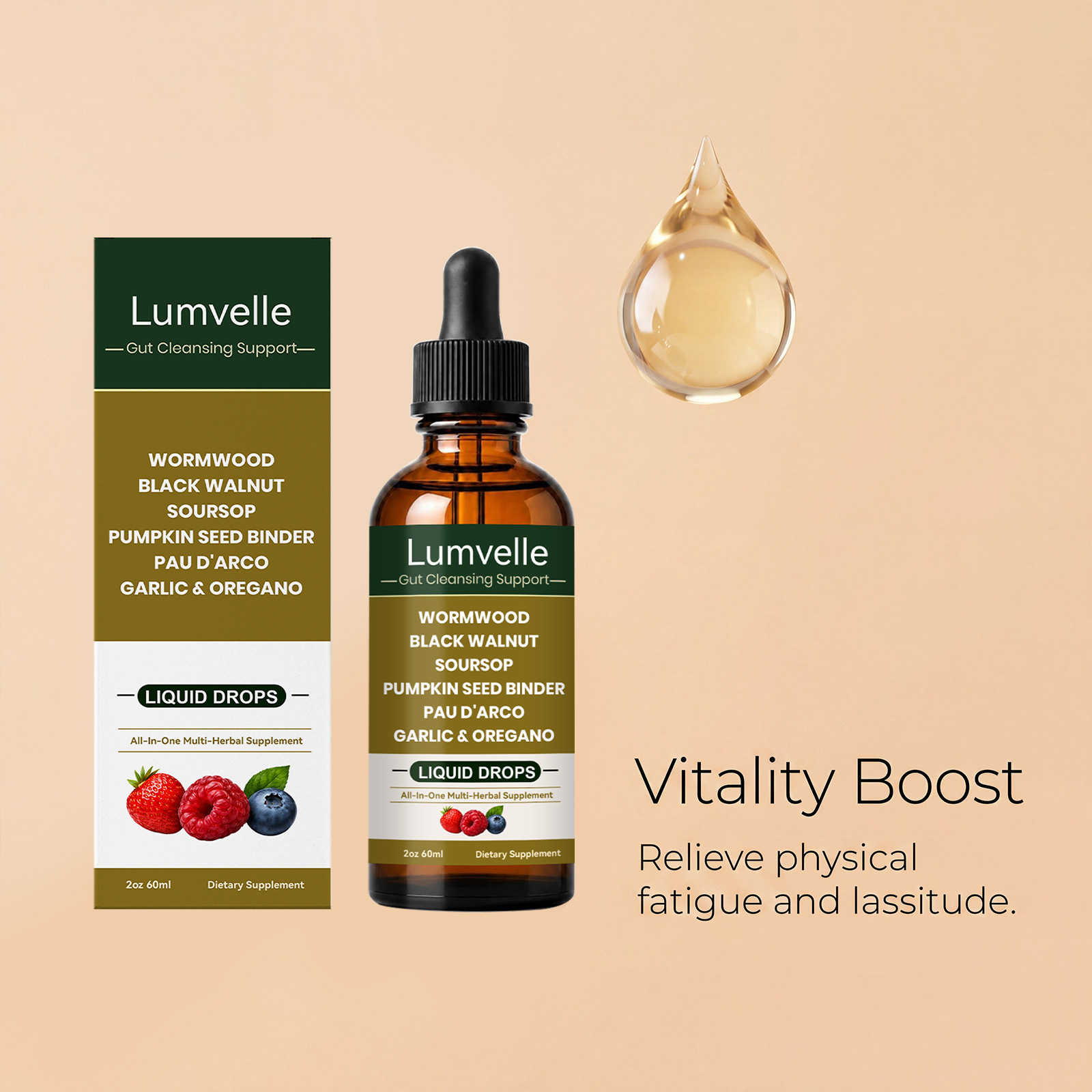 قطرات عشبية لدعم الجهاز الهضمي - مراجعة Herbal Weight وسعره